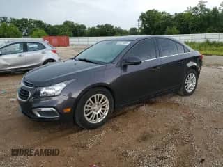 2015 Chevrolet Cruze ECO с VIN 1G1PH5SB7F7255207, выставлен на аукционе Copart как лот 60110925 с пробегом 120 045 миль миль и Списание • Salvage title. История ставок и продаж доступна на DreamBid. Изображение 1.