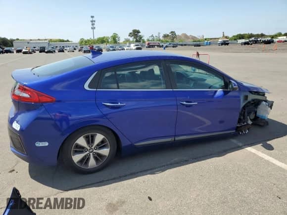 2019 Hyundai Ioniq Limited with VIN KMHC75LD9KU162771, listed as a Copart auction lot 55827904 with 41,149 mi miles and . Bid and sale history available at DreamBid. Image 3.