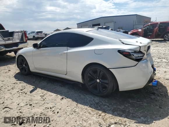 2011 Hyundai Genesis Coupe with VIN KMHHT6KD4BU060089, listed as a Copart auction lot 70836445 with 123,222 mi miles and Salvage title. Bid and sale history available at DreamBid. Image 2.