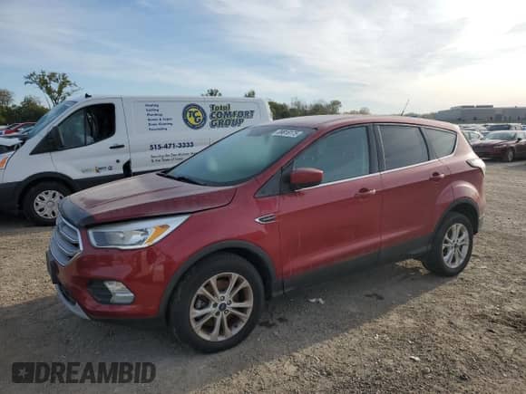 2017 Ford Escape SE с VIN 1FMCU9GD8HUE10625, выставлен на аукционе Copart как лот 89818175 с пробегом 151 892 миль миль и Чистый • Clean title. История ставок и продаж доступна на DreamBid. Изображение 1.