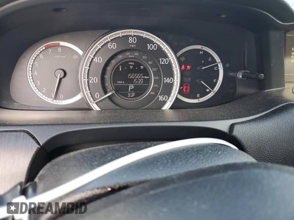 2014 Honda Accord EX-L with VIN 1HGCR3F83EA034745, listed as a Copart auction lot 84263315 with 156,565 mi miles and Salvage title. Bid and sale history available at DreamBid. Image 9.