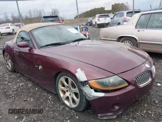 2004 BMW Z4 2.5i с VIN 4USBT33544LS50607, выставлен на аукционе IAAI как лот 42055929 с пробегом 156 585 миль миль и . История ставок и продаж доступна на DreamBid. Изображение 1.