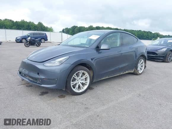 2023 Tesla Model Y Long Range with VIN 7SAYGDEE3PF804236, listed as a IAAI auction lot 42538213 with 78,944 mi miles and . Bid and sale history available at DreamBid. Image 2.