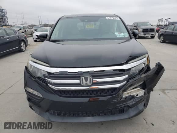 2017 Honda Pilot EX-L with VIN 5FNYF5H65HB030597, listed as a Copart auction lot 41876905 with 95,056 mi miles and Salvage title. Bid and sale history available at DreamBid. Image 5.
