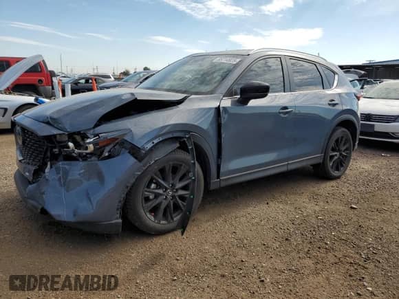 2023 Mazda CX-5 S Preferred z VIN JM3KFBCMXP0201763, wystawiony jako Copart lot #65714925 z przebiegiem 19 112 mil mil oraz Szkoda całkowita • Salvage title. Historia ofert i sprzedaży dostępna na DreamBid. Obrazek 1.