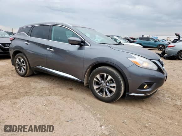 2017 Nissan Murano SL with VIN 5N1AZ2MG3HN174121, listed as a Copart auction lot 61374665 with 80,389 mi miles and Clean title. Bid and sale history available at DreamBid. Image 4.