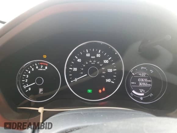 2021 Honda HR-V LX с VIN 3CZRU5H3XMM715212, выставлен на аукционе Copart как лот 81039495 с пробегом 103 696 миль миль и На запчасти • Non repairable. История ставок и продаж доступна на DreamBid. Изображение 9.