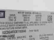 2014 Chevrolet Express Cargo with VIN 1GCSGAFX3E1163645, listed as a IAAI auction lot 42621079 with 251,814 mi miles and . Bid and sale history available at DreamBid. Image 9.