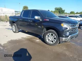 2024 Chevrolet Silverado 1500 LTZ with VIN 2GCUDGED0R1129626, listed as a IAAI auction lot 43479615 with 9,292 mi miles and . Bid and sale history available at DreamBid. Image 1.