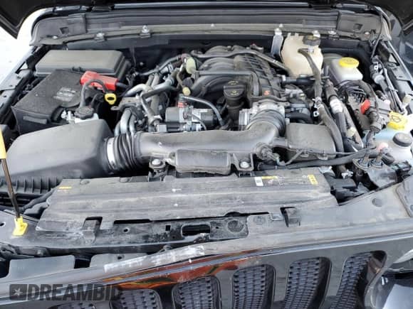 2022 Jeep Wrangler Sport с VIN 1C4HJXAGXNW201493, выставлен на аукционе Copart как лот 86424294 с пробегом 31 543 миль миль и Списание • Salvage title. История ставок и продаж доступна на DreamBid. Изображение 12.