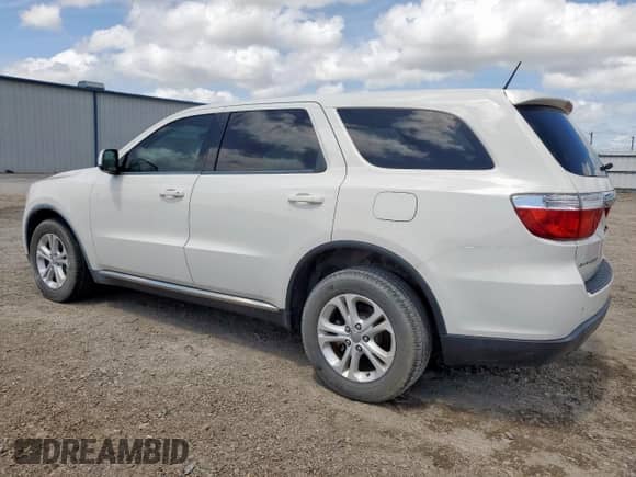 2011 Dodge Durango Express with VIN 1D4RD2GG0BC708635, listed as a Copart auction lot 63218355 with 147,479 mi miles and Salvage title. Bid and sale history available at DreamBid. Image 2.