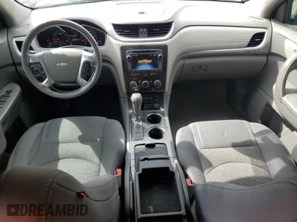 2015 Chevrolet Traverse LT с VIN 1GNKRGKDXFJ293455, выставлен на аукционе Copart как лот 48848505 с пробегом 156 666 миль миль и Списание • Salvage title. История ставок и продаж доступна на DreamBid. Изображение 8.