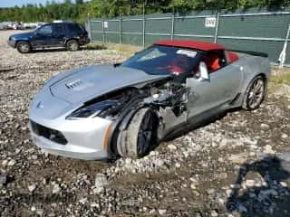 2019 Chevrolet Corvette Grand Sport 2LT с VIN 1G1YY3D73K5114173, выставлен на аукционе Copart как лот 69749034 с пробегом Не указан миль и Списание • Salvage title. История ставок и продаж доступна на DreamBid. Изображение 1.