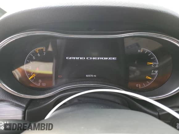 2019 Jeep Grand Cherokee Limited X with VIN 1C4RJFBT7KC706494, listed as a Copart auction lot 82813014 with 92,579 mi miles and Salvage title. Bid and sale history available at DreamBid. Image 9.
