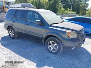 2006 Honda Pilot EX-L z VIN 5FNYF18536B021412, wystawiony jako IAAI lot #43249005 z przebiegiem 181 343 mil mil oraz . Historia ofert i sprzedaży dostępna na DreamBid. Obrazek 1.