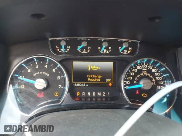 2013 Ford F-150 Lariat with VIN 1FTFW1ET3DKF78539, listed as a Copart auction lot 90242315 with 184,594 mi miles and Clean title. Bid and sale history available at DreamBid. Image 9.