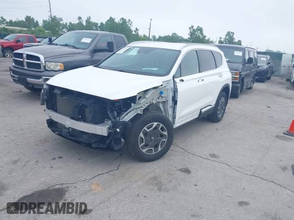 2022 Hyundai Santa Fe Blue с VIN KM8S2DA16NU041259, выставлен на аукционе IAAI как лот 42418078 с пробегом 34 065 миль миль и . История ставок и продаж доступна на DreamBid. Изображение 2.