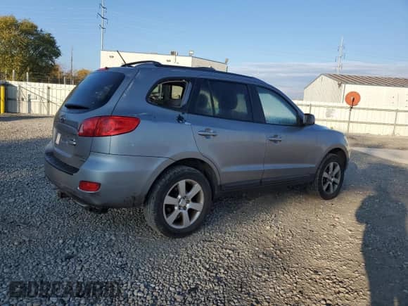 2008 Hyundai Santa Fe SE with VIN 5NMSH73E58H204791, listed as a Copart auction lot 91192025 with 147,181 mi miles and Clean title. Bid and sale history available at DreamBid. Image 3.
