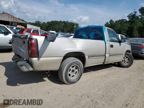 2004 Chevrolet Silverado 1500 Work Truck with VIN 1GCEC14V94E389495, listed as a Copart auction lot 65081415 with Not provided miles and Salvage title. Bid and sale history available at DreamBid. Image 3.
