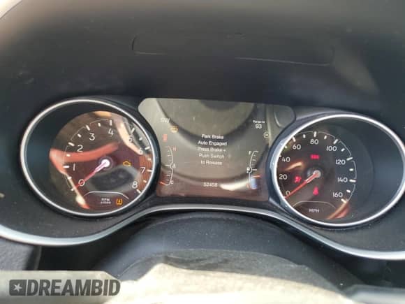 2019 Jeep Compass Limited z VIN 3C4NJDCB2KT665964, wystawiony jako Copart lot #80157785 z przebiegiem 52 458 mil mil oraz Czysty tytuł • Clean title. Historia ofert i sprzedaży dostępna na DreamBid. Obrazek 9.