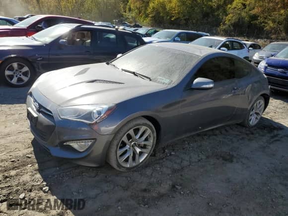2013 Hyundai Genesis Coupe R-Spec с VIN KMHHU6KJ4DU109538, выставлен на аукционе Copart как лот 76791514 с пробегом 61 250 миль миль и Списание • Salvage title. История ставок и продаж доступна на DreamBid. Изображение 1.