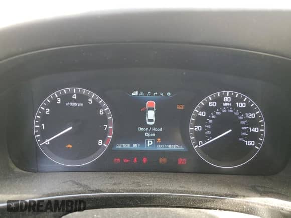 2015 Hyundai Equus Ultimate с VIN KMHGH4JH8FU095195, выставлен на аукционе Copart как лот 60525154 с пробегом 118 827 миль миль и Чистый • Clean title. История ставок и продаж доступна на DreamBid. Изображение 9.