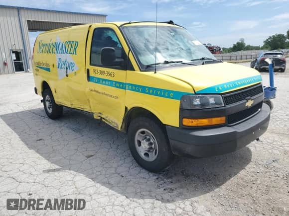 2021 Chevrolet Express Cargo с VIN 1GCWGAFP2M1209756, выставлен на аукционе Copart как лот 57520515 с пробегом 118 304 миль миль и Списание • Salvage title. История ставок и продаж доступна на DreamBid. Изображение 4.