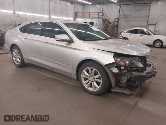 2017 Chevrolet Impala LT z VIN 2G1105S30H9160933, wystawiony jako IAAI lot #43195871 z przebiegiem 132 506 mil mil oraz . Historia ofert i sprzedaży dostępna na DreamBid. Obrazek 1.