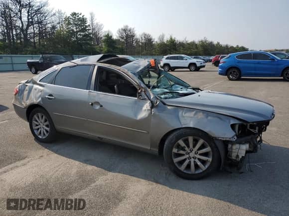 2009 Hyundai Azera Limited с VIN KMHFC46F29A426845, выставлен на аукционе Copart как лот 66898875 с пробегом 92 442 миль миль и Списание • Salvage title. История ставок и продаж доступна на DreamBid. Изображение 4.