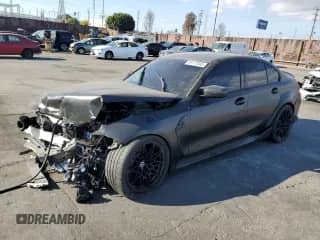 2024 BMW M3 Competition xDrive с VIN WBS43AY03RFT04493, выставлен на аукционе Copart как лот 89177335 с пробегом Не указан миль и Списание • Salvage title. История ставок и продаж доступна на DreamBid. Изображение 1.