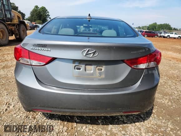 2013 Hyundai Elantra Limited with VIN 5NPDH4AE9DH214148, listed as a Copart auction lot 81777725 with 153,183 mi miles and Salvage title. Bid and sale history available at DreamBid. Image 6.