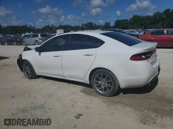 2015 Dodge Dart SXT with VIN 1C3CDFBB1FD120429, listed as a Copart auction lot 70622035 with 96,649 mi miles and Non repairable. Bid and sale history available at DreamBid. Image 2.