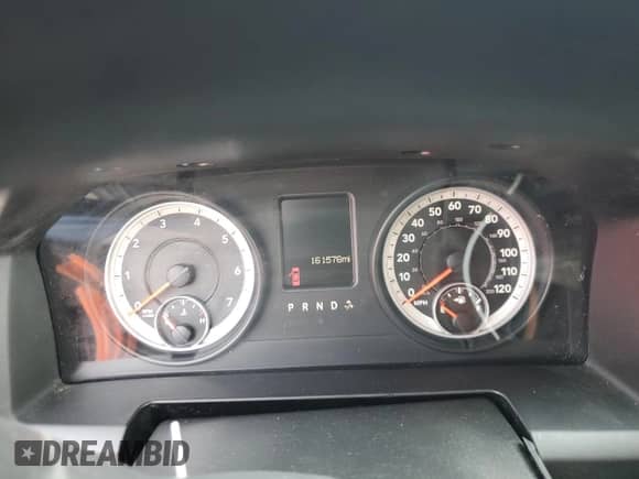 2013 Ram 1500 Tradesman with VIN 1C6RR6KPXDS510206, listed as a Copart auction lot 58997925 with 161,576 mi miles and Salvage title. Bid and sale history available at DreamBid. Image 9.