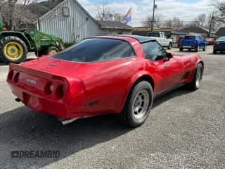 1981 Chevrolet Corvette с VIN 1G1AY8761BS408304, выставлен на аукционе Copart как лот 79428714 с пробегом 49 214 миль миль и Списание • Salvage title. История ставок и продаж доступна на DreamBid. Изображение 4.