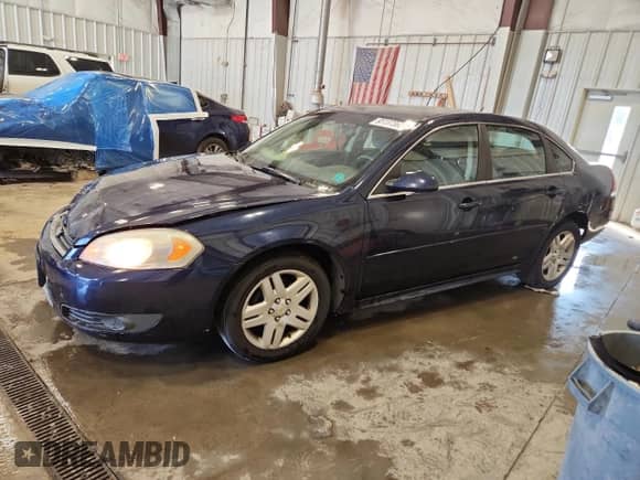 2010 Chevrolet Impala LT с VIN 2G1WB5EK0A1228459, выставлен на аукционе Copart как лот 85137365 с пробегом 311 148 миль миль и На запчасти • Non repairable. История ставок и продаж доступна на DreamBid. Изображение 1.