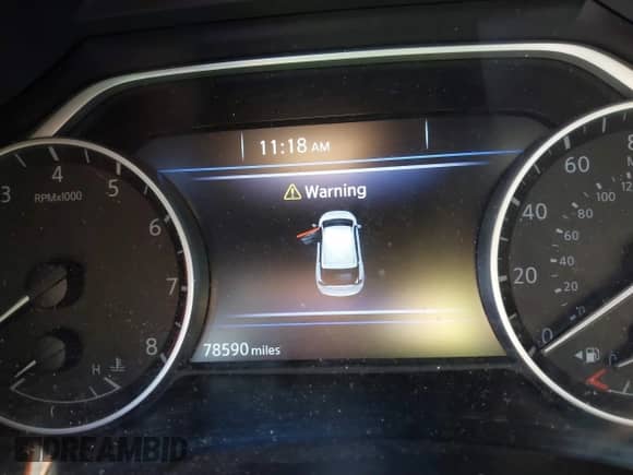 2019 Nissan Murano S with VIN 5N1AZ2MS9KN110905, listed as a IAAI auction lot 41503902 with 78,590 mi miles and . Bid and sale history available at DreamBid. Image 7.