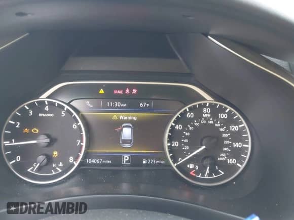 2018 Nissan Murano SV с VIN 5N1AZ2MGXJN138318, выставлен на аукционе IAAI как лот 41332561 с пробегом 104 067 миль миль и . История ставок и продаж доступна на DreamBid. Изображение 7.