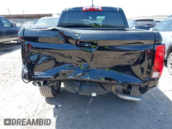 2024 Chevrolet Colorado 4WD Work Truck with VIN 1GCGTBEC1R1126055, listed as a IAAI auction lot 41801445 with 20,218 mi miles and . Bid and sale history available at DreamBid. Image 17.