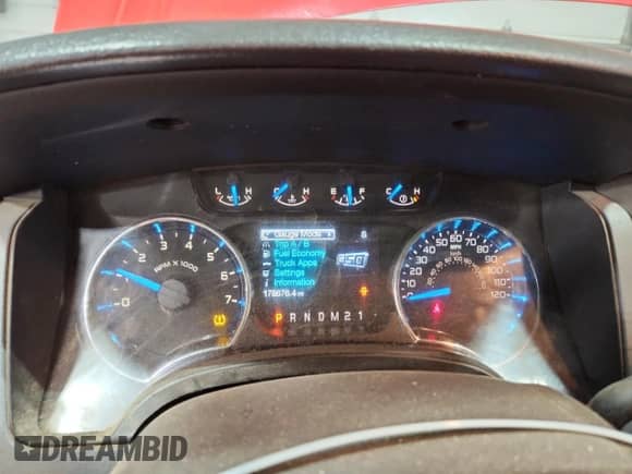 2013 Ford F-150 XL with VIN 1FTFW1EF1DFC05194, listed as a Copart auction lot 85645835 with 178,674 mi miles and Clean title. Bid and sale history available at DreamBid. Image 9.