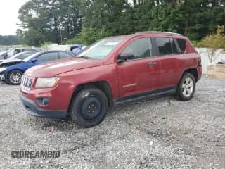2014 Jeep Compass Sport z VIN 1C4NJCBB8ED757893, wystawiony jako Copart lot #65475075 z przebiegiem 134 017 mil mil oraz Czysty tytuł • Clean title. Historia ofert i sprzedaży dostępna na DreamBid. Obrazek 1.