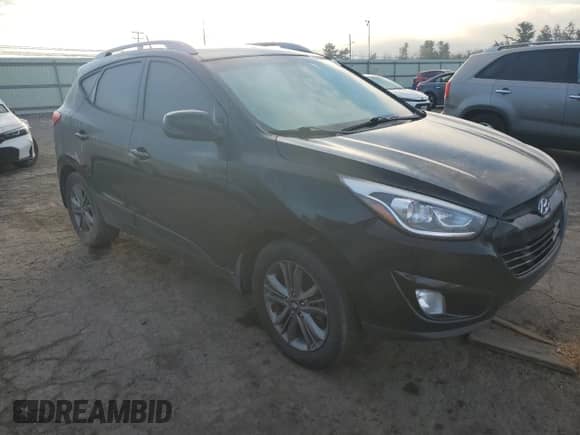 2014 Hyundai Tucson Limited z VIN KM8JU3AG6EU926775, wystawiony jako Copart lot #85667145 z przebiegiem 18 789 mil mil oraz Czysty tytuł • Clean title. Historia ofert i sprzedaży dostępna na DreamBid. Obrazek 4.