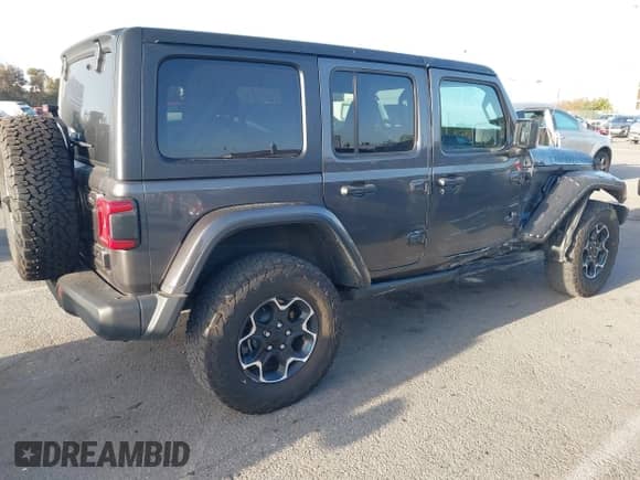 2023 Jeep Wrangler Rubicon с VIN 1C4JJXR67PW662277, выставлен на аукционе IAAI как лот 41950065 с пробегом 35 714 миль миль и . История ставок и продаж доступна на DreamBid. Изображение 4.