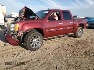 2013 GMC Sierra 1500 Denali with VIN 3GTP1XE23DG172085, listed as a Copart auction lot 53076985 with 182,920 mi miles and Salvage title. Bid and sale history available at DreamBid. Image 1.
