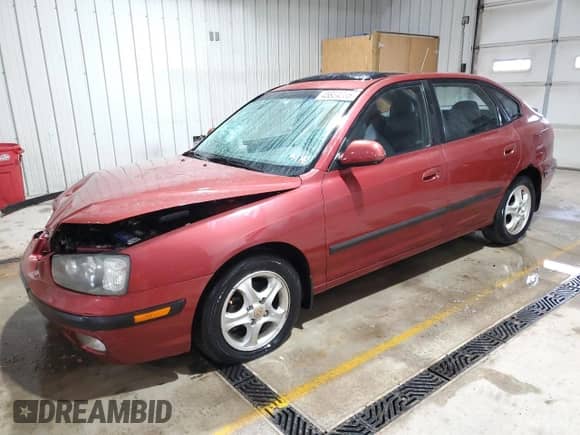 2003 Hyundai Elantra GT z VIN KMHDN55D23U082415, wystawiony jako Copart lot #45854355 z przebiegiem 165 657 mil mil oraz Szkoda całkowita • Salvage title. Historia ofert i sprzedaży dostępna na DreamBid. Obrazek 1.