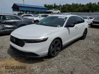 2025 Honda Accord Sport with VIN 1HGCY2F50SA001815, listed as a Copart auction lot 70585575 with 716 mi miles and Salvage title. Bid and sale history available at DreamBid. Image 1.