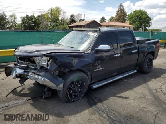2012 GMC Sierra 1500 SLE with VIN 3GTP2VE78CG227061, listed as a Copart auction lot 67861955 with 143,759 mi miles and Salvage title. Bid and sale history available at DreamBid. Image 1.