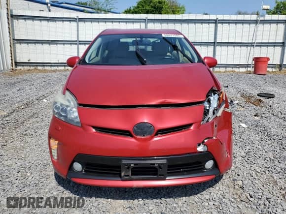 2012 Toyota Prius One with VIN JTDKN3DU7C1536077, listed as a Copart auction lot 59221505 with 142,152 mi miles and Salvage title. Bid and sale history available at DreamBid. Image 5.