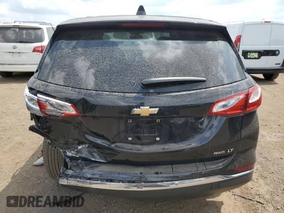 2018 Chevrolet Equinox LT z VIN 3GNAXSEVXJL405942, wystawiony jako Copart lot #67852855 z przebiegiem 67 124 mil mil oraz Szkoda całkowita • Salvage title. Historia ofert i sprzedaży dostępna na DreamBid. Obrazek 6.
