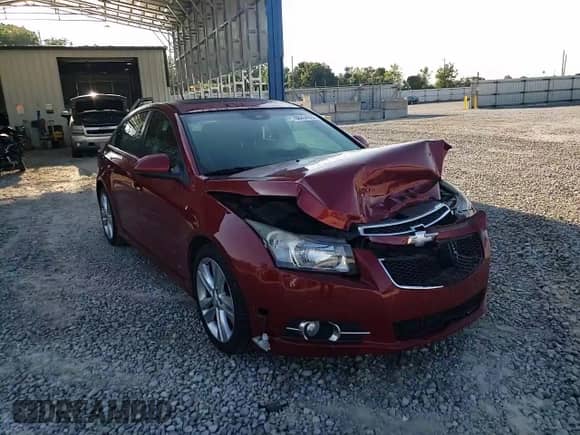 2012 Chevrolet Cruze LTZ with VIN 1G1PH5SCXC7244528, listed as a Copart auction lot 68454635 with 120,410 mi miles and Salvage title. Bid and sale history available at DreamBid. Image 13.