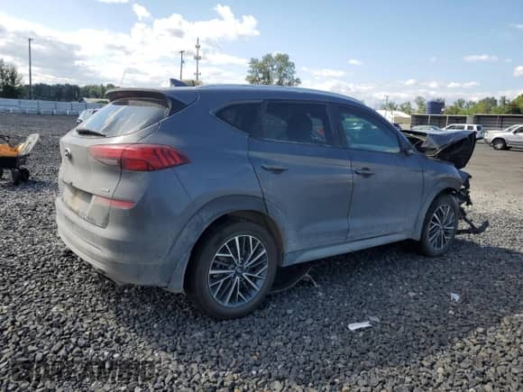 2020 Hyundai Tucson SEL with VIN KM8J3CAL6LU259039, listed as a Copart auction lot 65536765 with 107,406 mi miles and Salvage title. Bid and sale history available at DreamBid. Image 3.